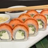 Philadelphia with unagi souce