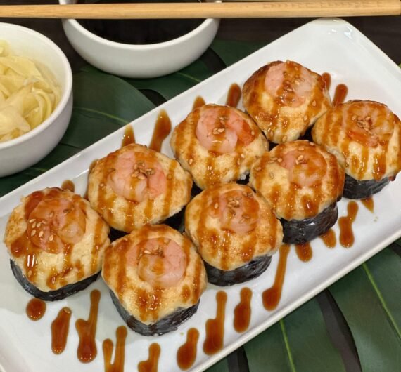 baked with shrimp